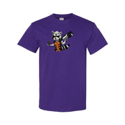Men's Rocket Raccoon Cotton T-Shirt - Purple