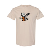 Men's Rocket Raccoon Cotton T-Shirt - Tan