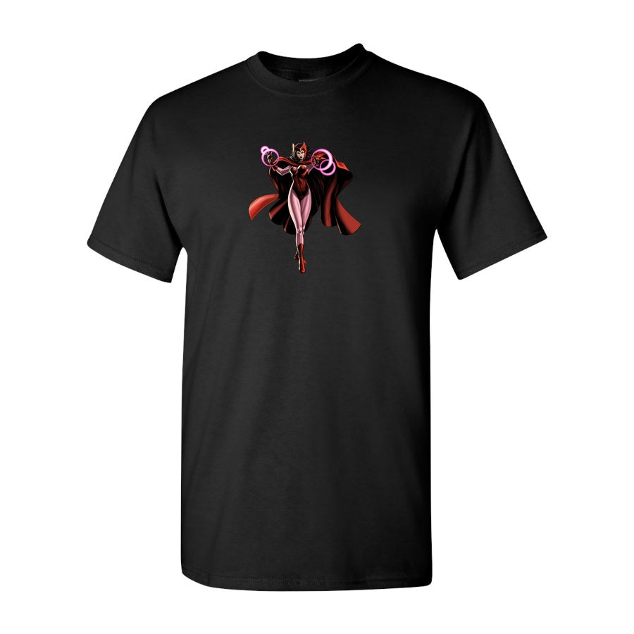 Men's Scarlet Witch Cotton T-Shirt - Black