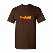 Men's Shazam Cotton T-Shirt - Dark Brown