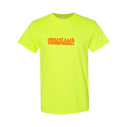Men's Shazam Cotton T-Shirt - Safety Green