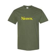 Men's Shrek Cotton T-Shirt - Army Green