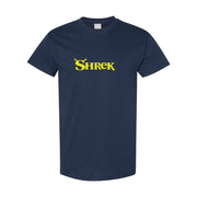 Men's Shrek Cotton T-Shirt - Navy