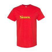 Men's Shrek Cotton T-Shirt - Red