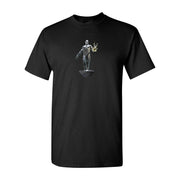 Men's Silver Surfer Cotton T-Shirt - Black