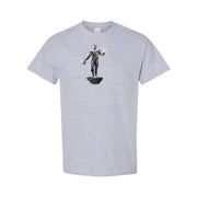 Men's Silver Surfer Cotton T-Shirt - Grey