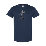 Men's Silver Surfer Cotton T-Shirt - Navy