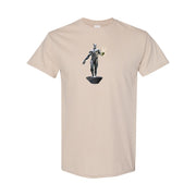 Men's Silver Surfer Cotton T-Shirt - Tan