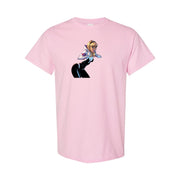 Men's Spider-Gwen Cotton T-Shirt - Pink