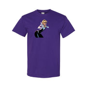 Men's Spider-Gwen Cotton T-Shirt - Purple