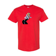 Men's Spider-Gwen Cotton T-Shirt - Red