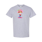 Men's Strawberry Shortcake Cotton T-Shirt - Grey
