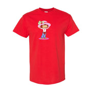 Men's Strawberry Shortcake Cotton T-Shirt - Red