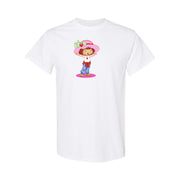 Men's Strawberry Shortcake Cotton T-Shirt - White
