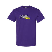 Men's Suicide Squad Cotton T-Shirt - Purple