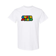 Men's Super Mario Cotton T-Shirt - White
