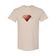 Men's Supergirl Cotton T-Shirt - Tan