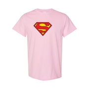 Men's Superman Cotton T-Shirt - Pink