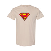 Men's Superman Cotton T-Shirt - Tan