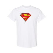 Men's Superman Cotton T-Shirt - White