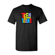 Men's Teen Titans Cotton T-Shirt - Black
