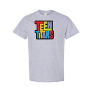 Men's Teen Titans Cotton T-Shirt - Grey