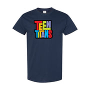Men's Teen Titans Cotton T-Shirt - Navy