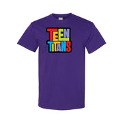 Men's Teen Titans Cotton T-Shirt - Purple