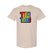 Men's Teen Titans Cotton T-Shirt - Tan