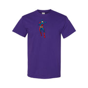 Men's The Atom Cotton T-Shirt - Purple
