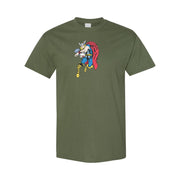 Men's Thor Cotton T-Shirt - Army Green