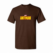 Men's Ant-Man cotton T-shirt in Dark Brown