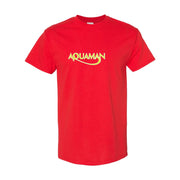 Men's Aquaman cotton T-shirt in Red