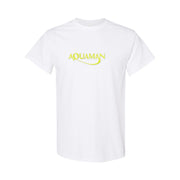 Men's Aquaman cotton T-shirt in White