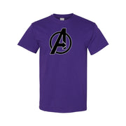 Men's Avengers cotton T-shirt in Purple
