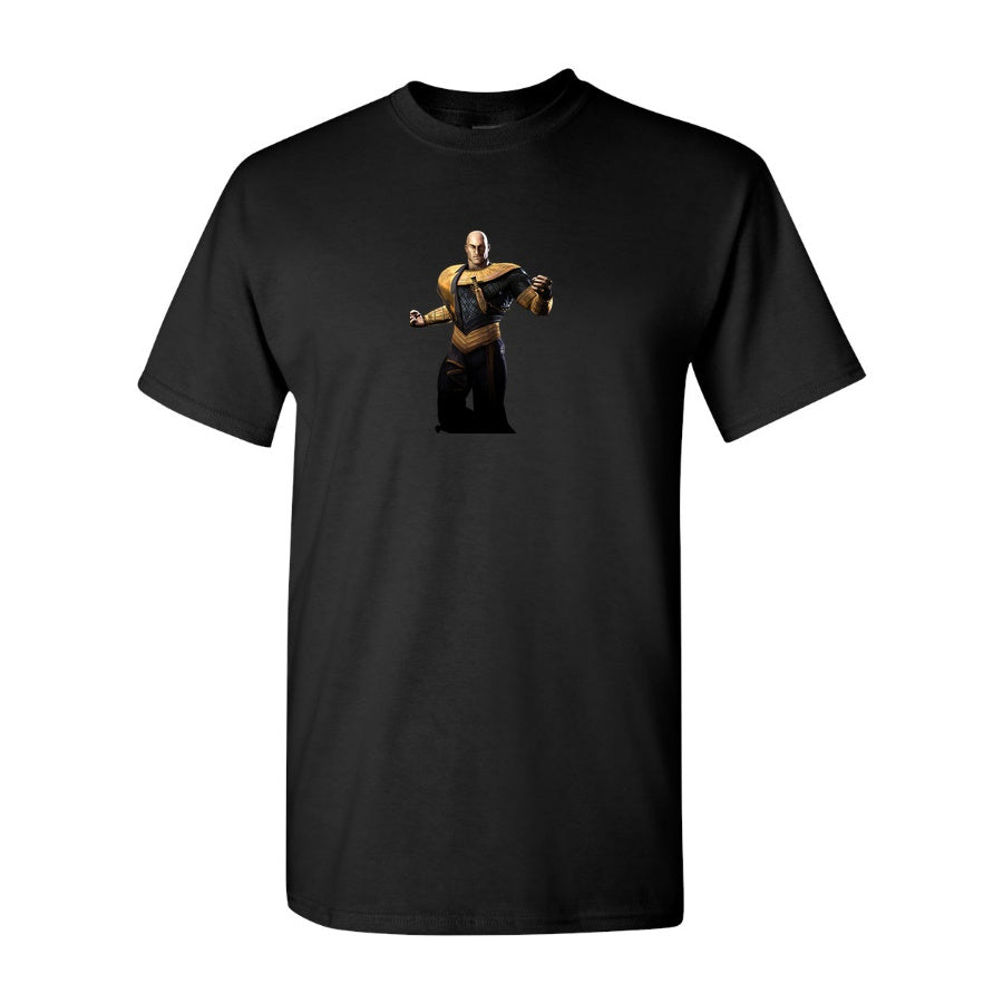 Men's Black Adam cotton T-shirt in Black