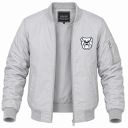 Men's Butler Bomber Jacket | Color: Grey | Front