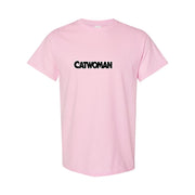 Men's Catwoman cotton T-shirt in Pink