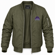 Men's Central Arkansas Bomber Jacket | Color: Army Green | Front