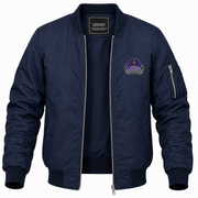 Men's Central Arkansas Bomber Jacket | Color: Navy | Front