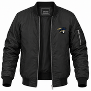 Men's Charleston Southern Bomber Jacket | Color: Black | Front