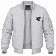 Men's Charleston Southern Bomber Jacket | Color: Grey | Front