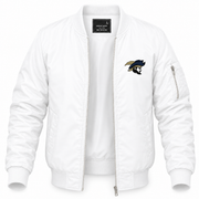 Men's Charleston Southern Bomber Jacket | Color: White | Front