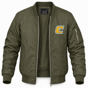 Men's Chattanooga Bomber Jacket | Color: Army Green | Front