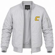 Men's Chattanooga Bomber Jacket | Color: Grey | Front