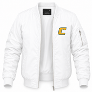 Men's Chattanooga Bomber Jacket | Color: White | Front