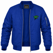 Men's Chicago State Bomber Jacket | Color: Blue | Front