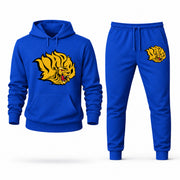 Men's Arkansas-Pine Bluff Hoodie Joggers Set - Blue digital placement mockup