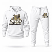 Men's Bryant Hoodie Joggers Set - White digital placement mockup