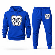 Men's Butler Hoodie Joggers Set - Blue digital placement mockup